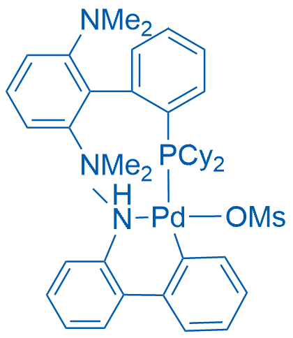 Chemical structure of CPhosPdG4 , CAS 1810068-32-6, AChemBlock AD244424