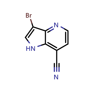 3-Bromo-4-azaindole-7-carbonitrile