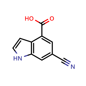6-cyano-1H-indole-4-carboxylic acid