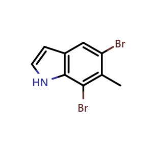 5,7-Dibromo-6-methyl-1H-indole