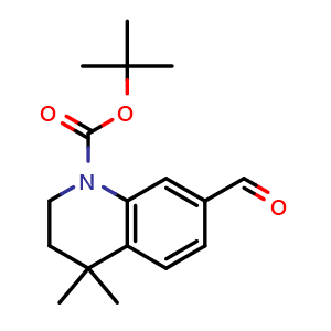 tert-Butyl 7-formyl-4,4-dimethyl-2,3-dihydroquinoline-1-carboxylate