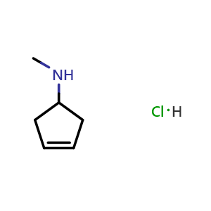 N-methylcyclopent-3-en-1-amine hydrochloride
