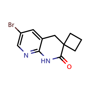 6-Bromospiro[1,4-dihydro-1,8-naphthyridine-3,1'-cyclobutane]-2-one