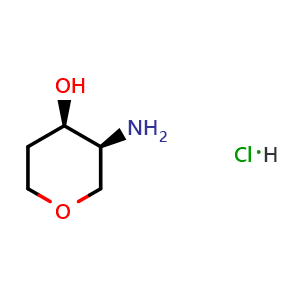 (3S,4R)-3-aminotetrahydropyran-4-ol hydrochloride