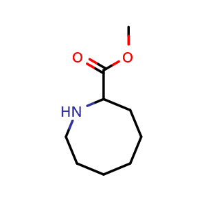 Chemical structure of Methyl azocane-2-carboxylate , CAS 705916-37-6, AChemBlock AD244653