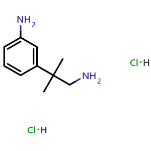 3-(1-Amino-2-methyl-2-propyl)aniline dihydrochloride