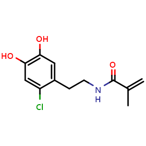 N-(2-Chloro-4,5-dihydroxyphenethyl)methacrylamide