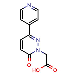 2-(6-Oxo-3-(pyridin-4-yl)pyridazin-1(6H)-yl)acetic acid