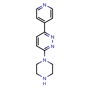 3-Piperazin-1-yl-6-pyridin-4-ylpyridazine