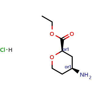 ethyl cis-4-aminotetrahydropyran-2-carboxylate hydrochloride