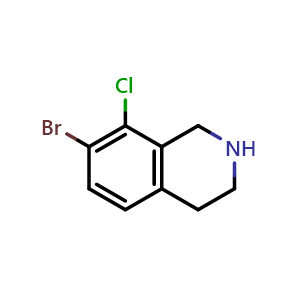 7-Bromo-8-chloro-1,2,3,4-tetrahydroisoquinoline