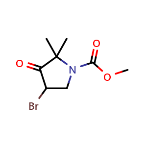Methyl 4-bromo-2,2-dimethyl-3-oxopyrrolidine-1-carboxylate