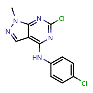 6-Chloro-N-(4-chlorophenyl)-1-methyl-1H-pyrazolo[3,4-d]pyrimidin-4-amine