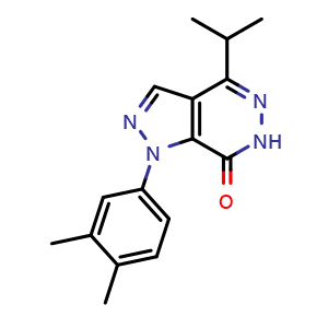 1-(3,4-dimethylphenyl)-4-isopropyl-1,6-dihydro-7H-pyrazolo[3,4-d]pyridazin-7-one