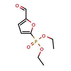 Diethyl (5-formylfuran-2-yl)phosphonate