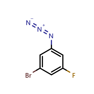 1-azido-3-bromo-5-fluorobenzene