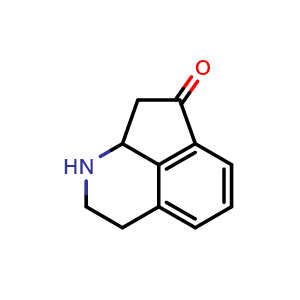 Chemical structure of 2a,3,4,5-Tetrahydro-2H-3-aza-acenaphthylen-1-one , CAS 53921-72-5, AChemBlock AD245099