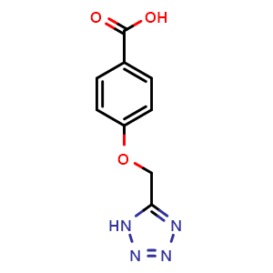 4-(1H-tetrazol-5-ylmethoxy)benzoic acid