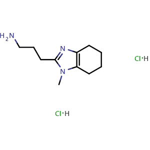 3-(1-methyl-4,5,6,7-tetrahydro-1H-1,3-benzodiazol-2-yl)propan-1-amine dihydrochloride
