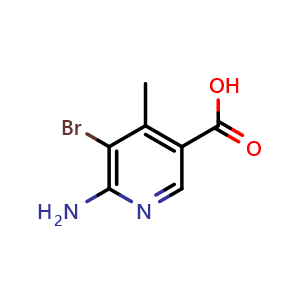 6-amino-5-bromo-4-methylpyridine-3-carboxylic acid