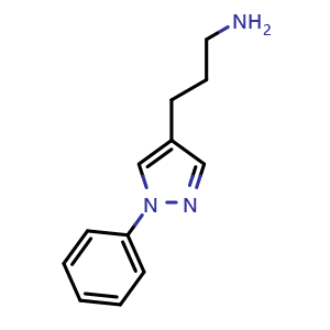 3-(1-phenyl-1H-pyrazol-4-yl)propan-1-amine