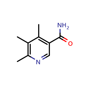 Chemical structure of 4,5,6-trimethylpyridine-3-carboxamide , CAS 1551064-56-2, AChemBlock AD245473