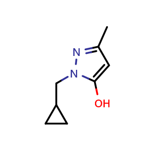 1-(cyclopropylmethyl)-3-methyl-1H-pyrazol-5-ol
