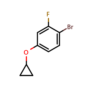 1-Bromo-4-cyclopropoxy-2-fluorobenzene