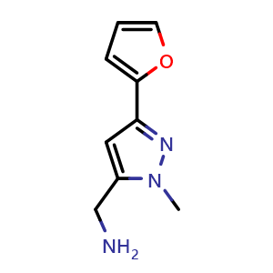 (3-(furan-2-yl)-1-methyl-1H-pyrazol-5-yl)methanamine