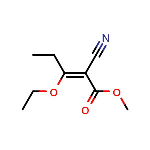 methyl (2Z)-2-cyano-3-ethoxypent-2-enoate