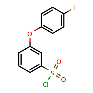 3-(4-fluorophenoxy)benzenesulfonyl chloride
