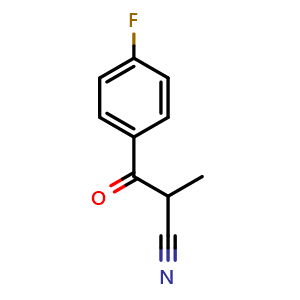 3-(4-fluorophenyl)-2-methyl-3-oxopropanenitrile