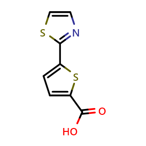 5-(1,3-Thiazol-2-yl)thiophene-2-carboxylic acid