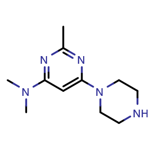 N,N,2-trimethyl-6-(piperazin-1-yl)pyrimidin-4-amine