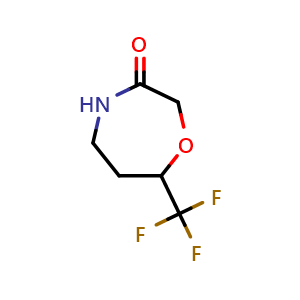 7-(trifluoromethyl)-1,4-oxazepan-3-one