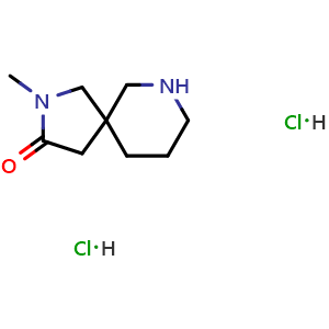 2-methyl-2,7-diazaspiro[4.5]decan-3-one dihydrochloride