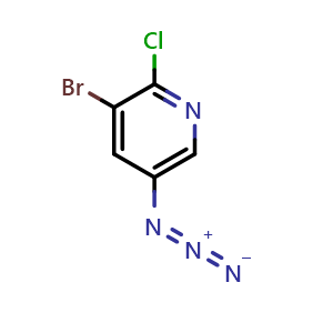 5-azido-3-bromo-2-chloropyridine