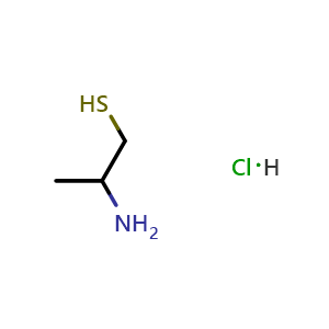 2-aminopropane-1-thiol hydrochloride