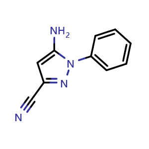 5-amino-1-phenyl-1H-pyrazole-3-carbonitrile