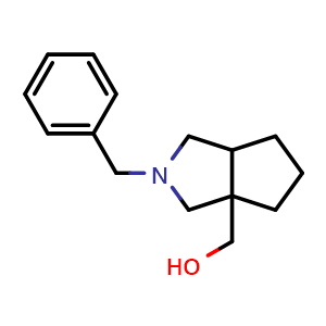 {2-benzyl-octahydrocyclopenta[c]pyrrol-3a-yl}methanol