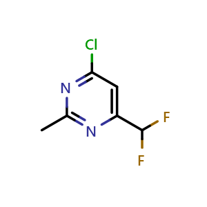 4-chloro-6-(difluoromethyl)-2-methylpyrimidine