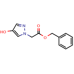 Phenylmethyl 4-hydroxy-1H-pyrazole-1-acetate
