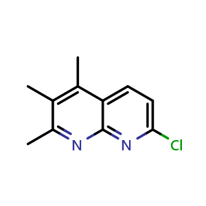 7-chloro-2,3,4-trimethyl-1,8-naphthyridine