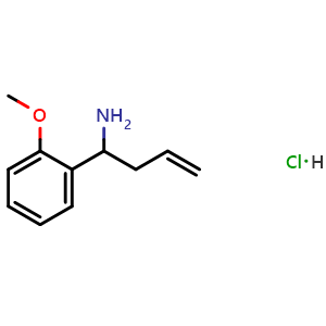 1-(2-methoxyphenyl)but-3-en-1-amine hydrochloride
