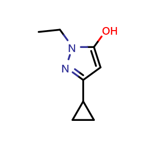 3-cyclopropyl-1-ethyl-1H-pyrazol-5-ol