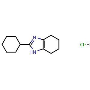 2-cyclohexyl-4,5,6,7-tetrahydro-1H-1,3-benzodiazole hydrochloride