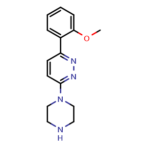 3-(2-methoxyphenyl)-6-piperazin-1-ylpyridazine