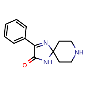 3-Phenyl-1,4,8-triaza-spiro[4.5]dec-3-en-2-one