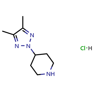 4-(4,5-dimethyl-2H-1,2,3-triazol-2-yl)piperidine hydrochloride