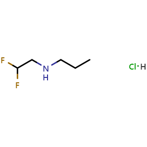 (2,2-difluoroethyl)(propyl)amine hydrochloride